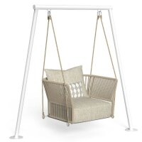 Swing Chair Cliff Altalena Dark GreyC48 without frame Anthracit