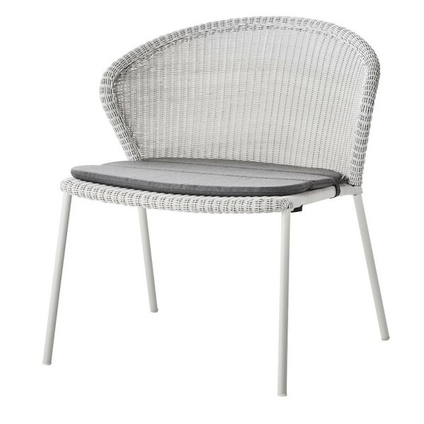 Lean Lounge Armchair Grey