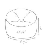 Donut Plus Beige