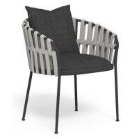 Dining Chair Frame Dark Grey C95
