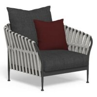Living Arm Chair Frame Dark Grey C95