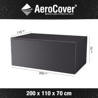 Aero-Cover Garden Table 200x110x70 cm