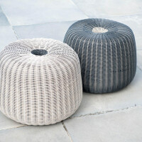 Pouf Little Donut Anthracite