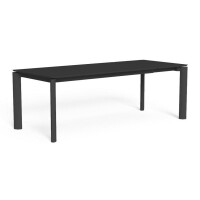 Milo Alu Table extending 160-215x95 cm