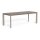 Milo Alu Table extending 160-215x95 cm without Cover Dove