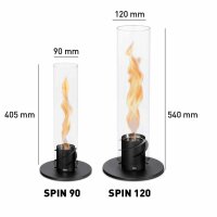Spin table fire 120