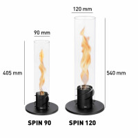 Spin table fire 90