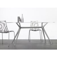 MetropolisBianco  XL Table 100x220cm with HPL