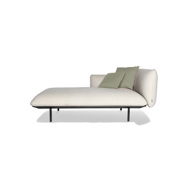 Chaiselongue Senja Meridienne arm low left or right