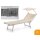 Sunbed Rio King Size Melange Grigio Granito