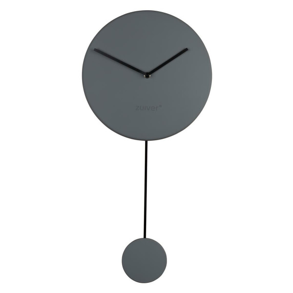 Clock Minimal Grey Grey