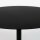 Side Table Snow Black round