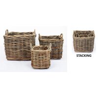 Bascet round Pot Ant Grijs B