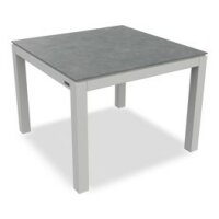 Table Haiti mit HPL Platte - Tortora 80x80x75 cm