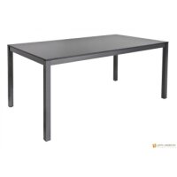 TavoloHaiti mit HPL Platte Anthrazit 159x89xH75cm