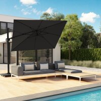 Parasol Challenger T2 Premium Black 350x260 cm