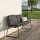 Skid Base Bench 3-Seater Odea