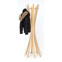 Coat Rack Mary Oak 5 Bars