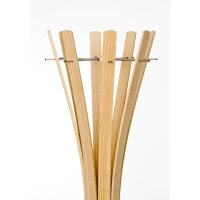 Coat Rack Mary Oak 5 Bars