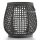 Round Lamp Star Low Black-Grey