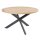 Dining Table Prado Round Teak-Stahl