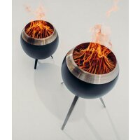 Moon 45 fire bowl with high base