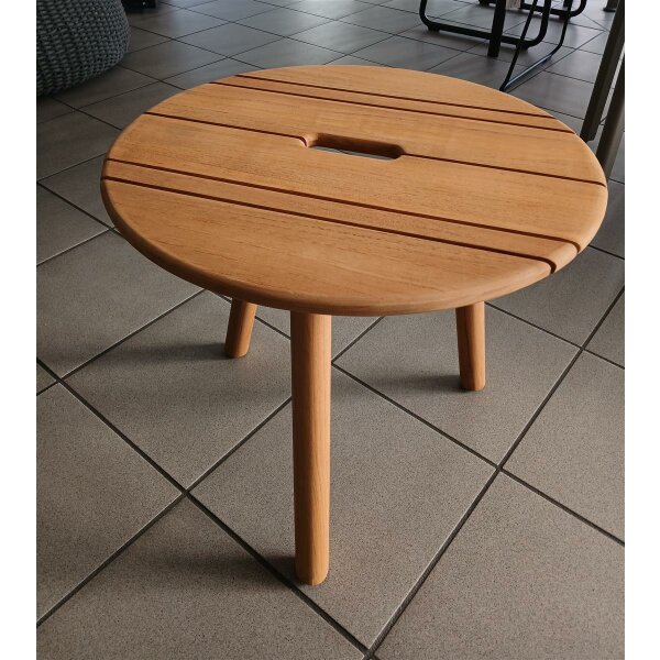 Sidetable Teak Round