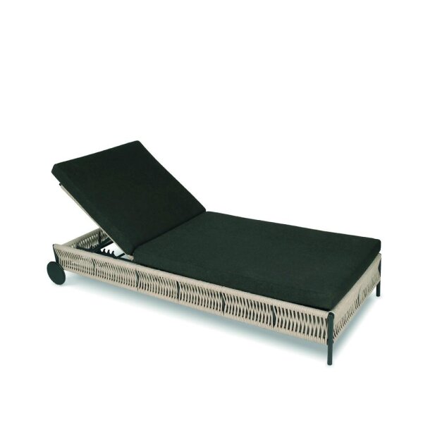 Sunbed Cosmo Antracit Linen