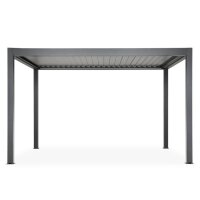 Gazebo Pergola Rosalie Elektric 3x4m Anthracit Aluminium