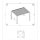 Gazebo Pergola Rosalie Elektric 3x4m Anthracit Aluminium