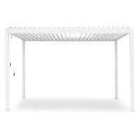 Gazebo Pergola Prima Premium 3,6x4m Anthracit Aluminium