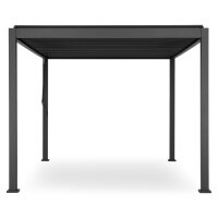 Gazebo Pergola Prima Premium 3,6x4m Anthracit Aluminium