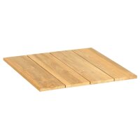 Table Top Teak Solid 90x90 cm
