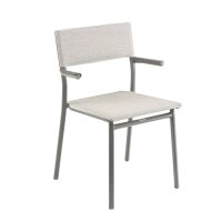Dining Armchair Oron color Galet