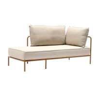 Sofa Flap Arm right Mokka