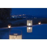 Lamp Luci medium antracit inox