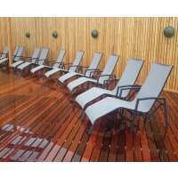 Sunlounger Cannes Kipp Grey