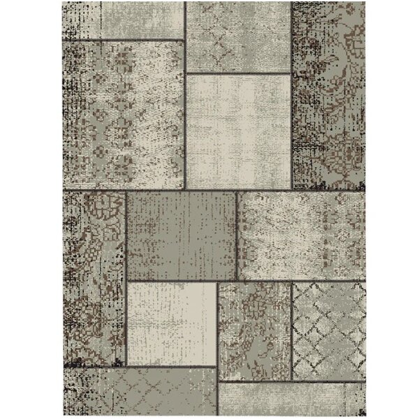 Outdoor Carpet Blocko Dark Sand 200x290 cm