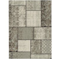 Outdoor Carpet Blocko Dark Sand 200x290 cm