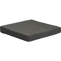 Footstool Holly Black Anthracit + Cushion