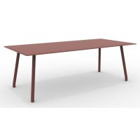 Dining Table Verdea 220x100 cm Terracotta