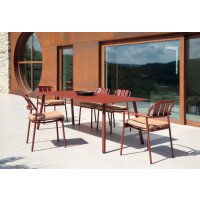 Dining Table Verdea 220x100 cm Terracotta