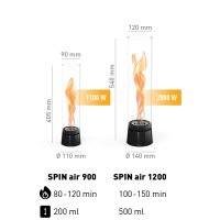 SPIN Air 900  oak (Liquid bioethanol)