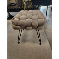 Ottoman Treccia Tortora