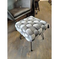 Ottoman Treccia Antracite