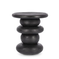 Side Table Lopez Black Ø 40x45 cm