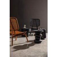 Side Table Lopez Black Ø 40x45 cm