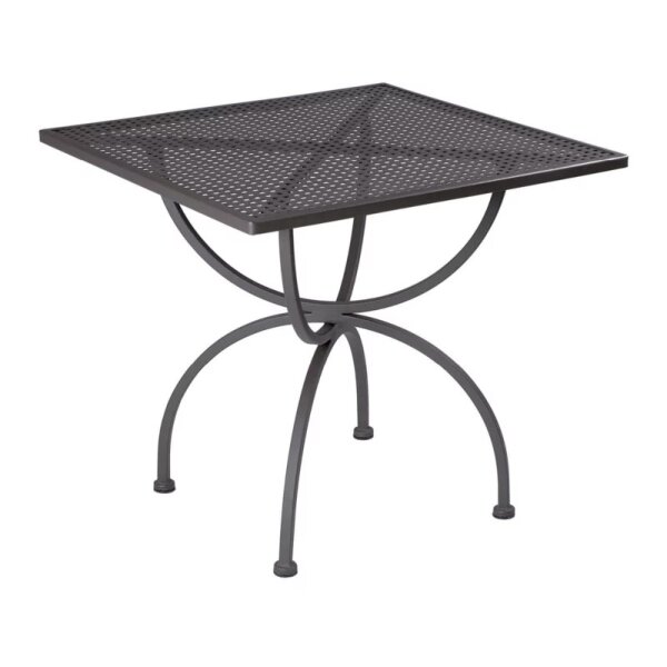 Table Romeo 90x90 cm marrone antico