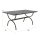 Table Romeo 160x90 cm marrone antico