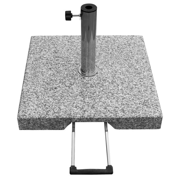 Granite base 55kg in grey